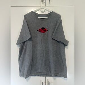 Nike Jordan Mashup Wings Classics T-Shirt Short Sleeve Gray Men's 3XL AT8902-091